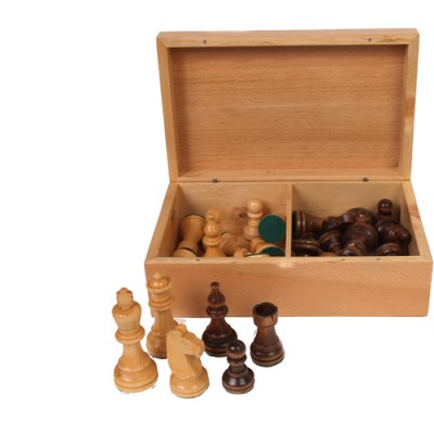 Classic Games Collection Staunton Wood Chessmen   551890463